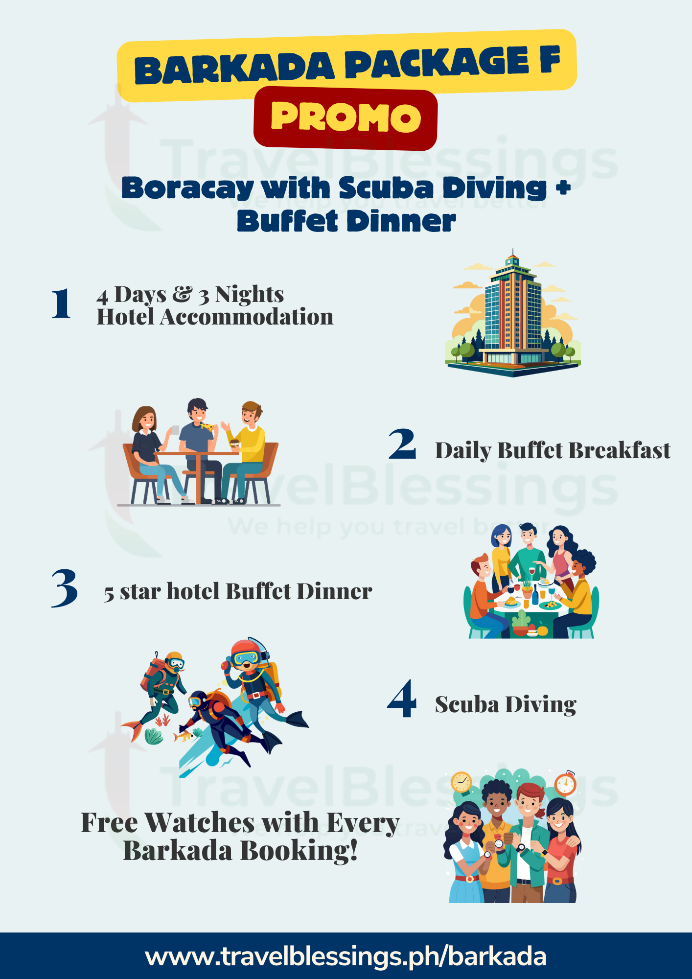 Boracay with Scuba Diving + Buffet Dinner